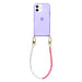 iPhone 12 - Island Girl Cord Case Purple - Short Cord