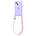 iPhone 14 - Island Girl Cord Case Purple - Short Cord