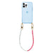 iPhone 12 Pro - Island Girl Cord Case Blue - Short Cord