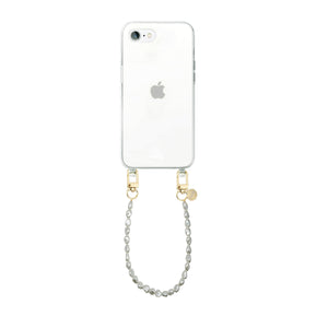 xoxo Wildhearts - iPhone 7/8 Plus - Pearlfection Transparant Cord Case - Short cord