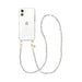 iPhone 12 - Pearlfection Transparent Cord Case - Long Cord