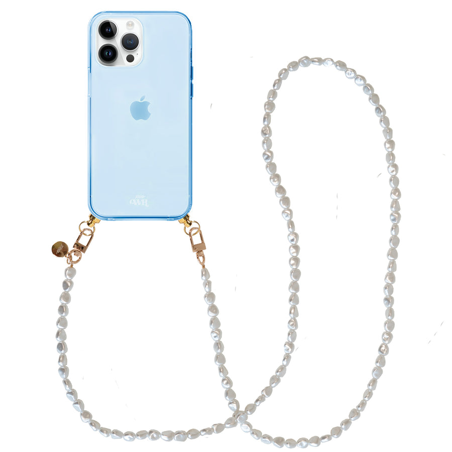 xoxo Wildhearts - Pearlfection Cord Case Blue - Long Cord