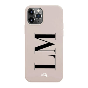 xoxo Wildhearts - iPhone 13 Pro Beige - Personalized Colour Case