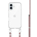 iPhone 16 - Pink Vibes Transparant Cord Case