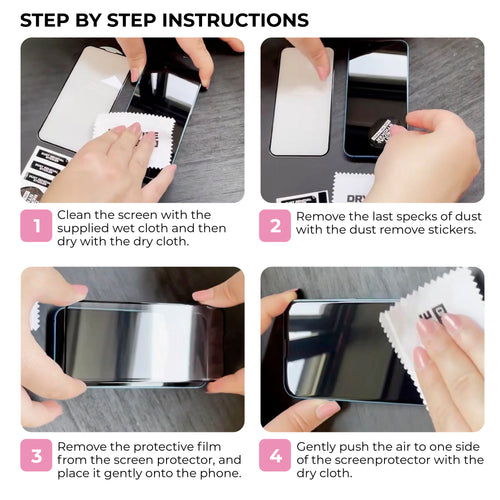 xoxo Wildhearts - Samsung Screen Protector (Privacy Glas)