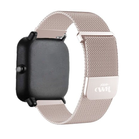 Bracelet Xiaomi Amazfit GTS (1) Milanais or rose
