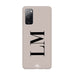 Samsung S20 Beige - Personalized Colour Case