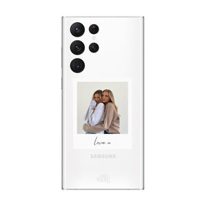 xoxo Wildhearts - Samsung S22 Ultra - Personalized Polaroids Case