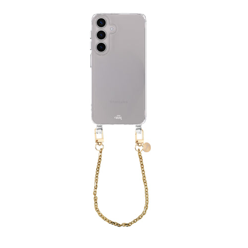 xoxo Wildhearts Samsung Galaxy S23 - Dreamy Transparant Cord Case - Short Cord