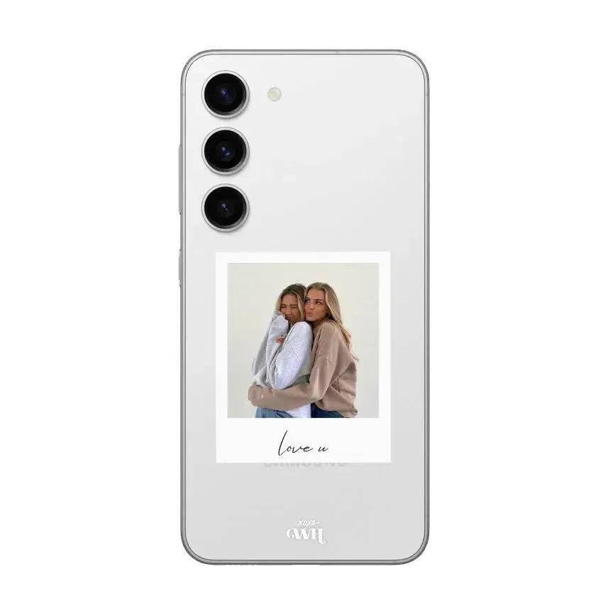xoxo Wildhearts - Samsung Galaxy S26 - Personalized Polaroids Case