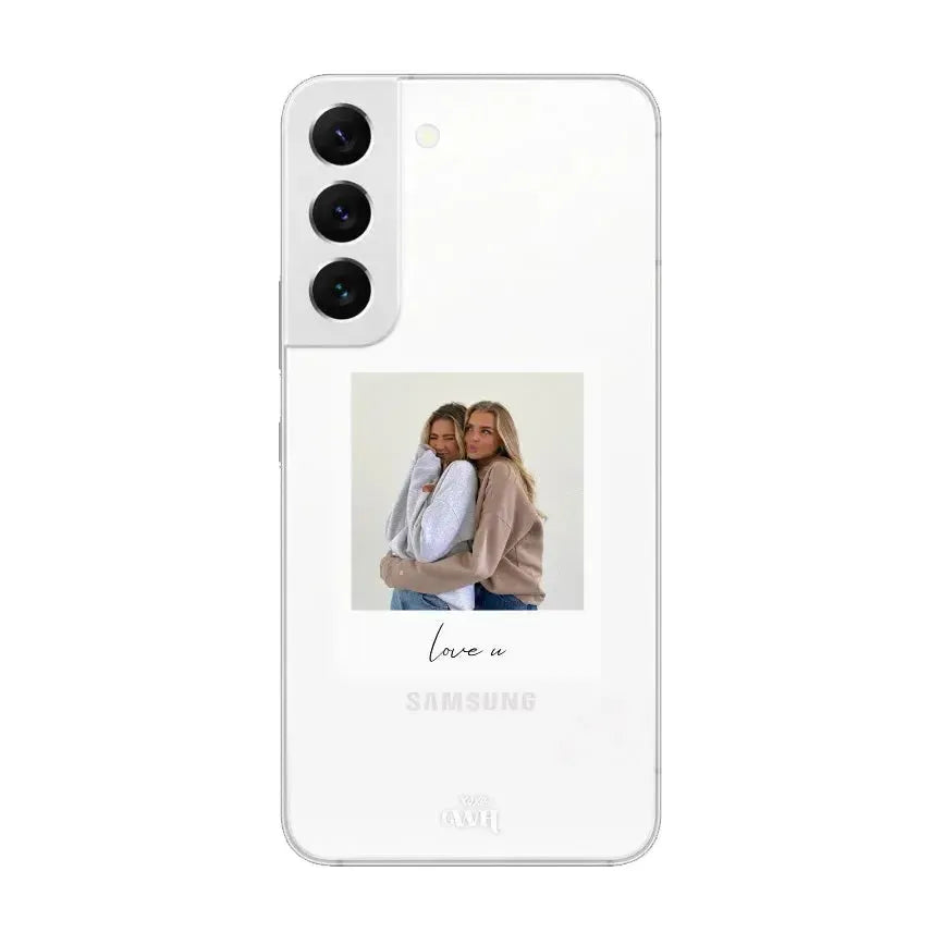 xoxo Wildhearts - Samsung S22 - Personalized Polaroids Case