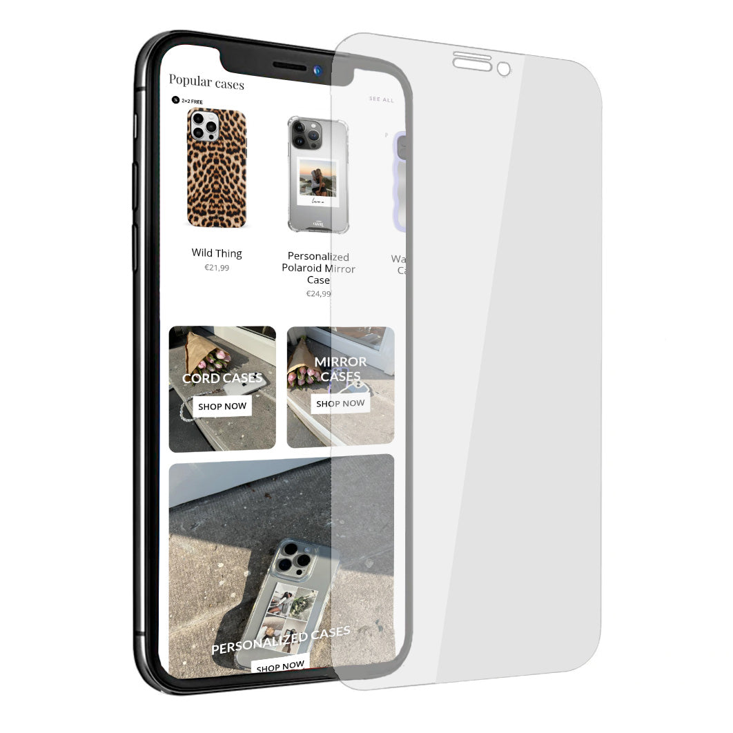 xoxo Wildhearts iPhone 16 Plus screenprotector