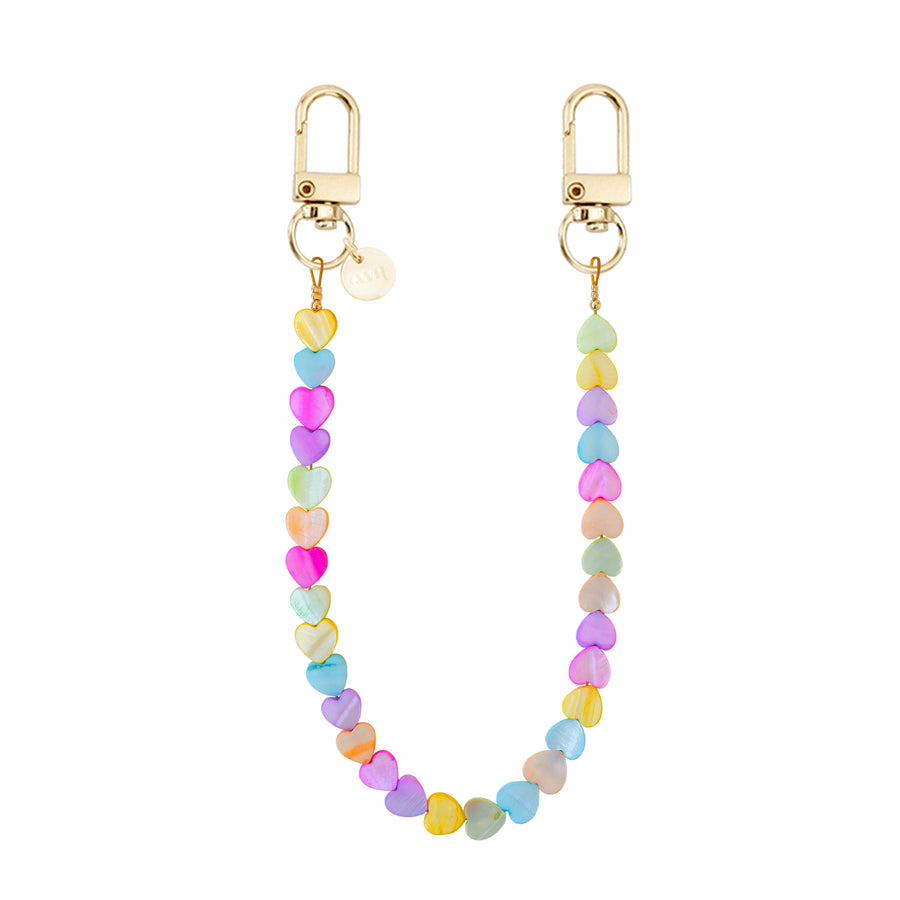 Shell Hearts - Rainbow - short