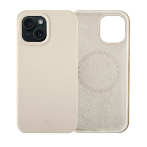 xoxo Wildhearts Shockproof silicone case MagSafe Beige - iPhone 13