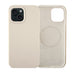 Shockproof silicone case MagSafe Beige - iPhone 14