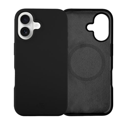 xoxo Wildhearts Shockproof silicone case MagSafe Black - iPhone 16