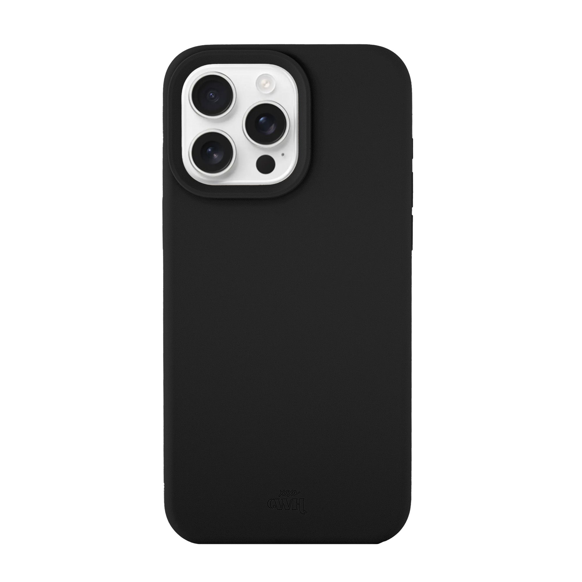 xoxo Wildhearts Shockproof silicone case Black - iPhone 16 Pro Max