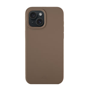 xoxo Wildhearts Shockproof silicone case Brown - iPhone 15 Plus