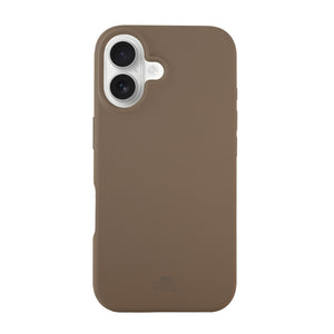xoxo Wildhearts Shockproof silicone case Brown - iPhone 16 Plus