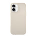 Shockproof silicone case Beige - iPhone 17