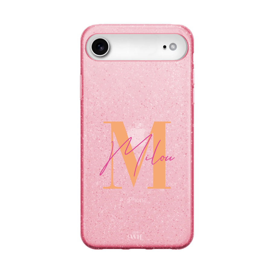 Sparkle Away Pink Personalized - iPhone 17 Air