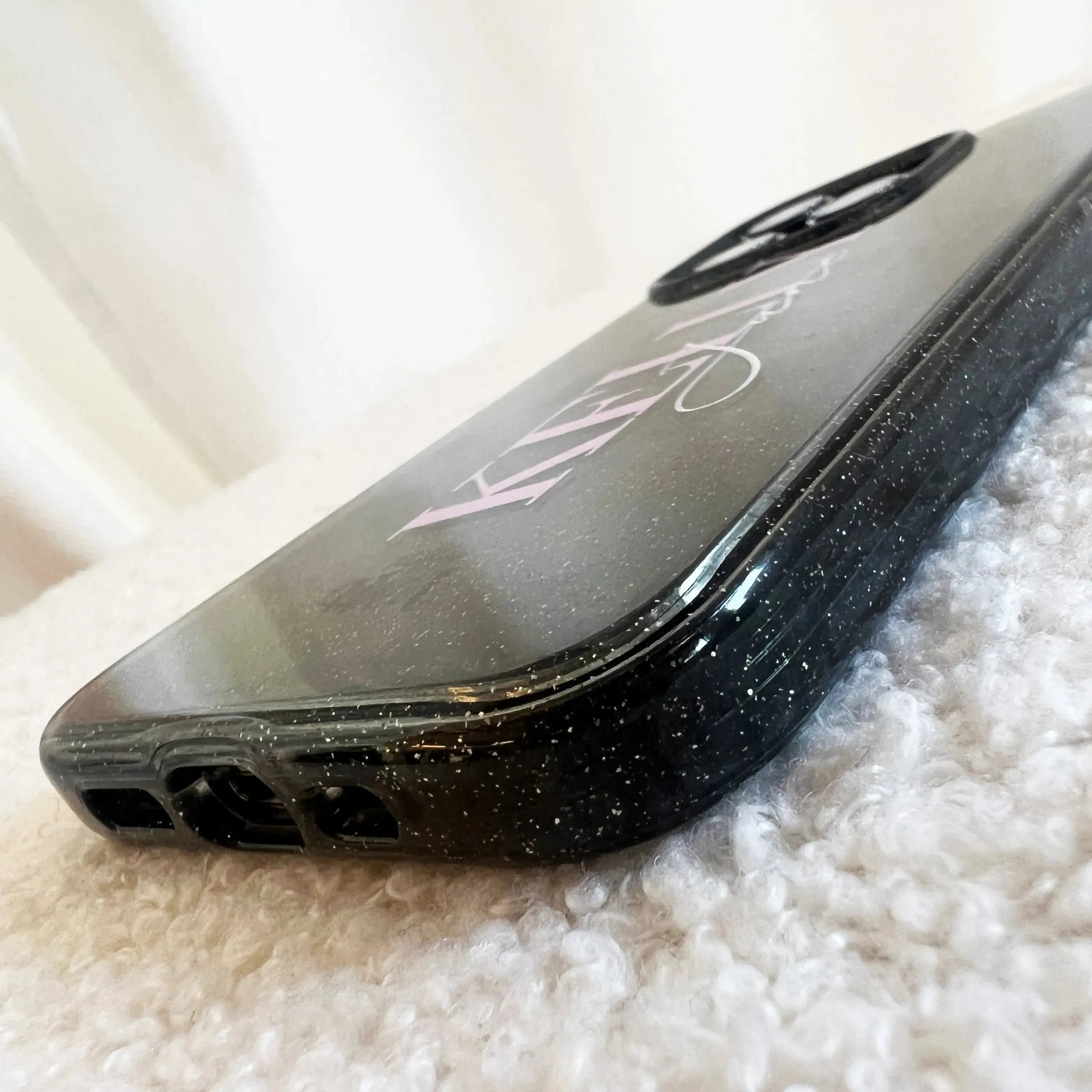 xoxo Wildhearts - Sparkle Away Black Personalized - iPhone 16e