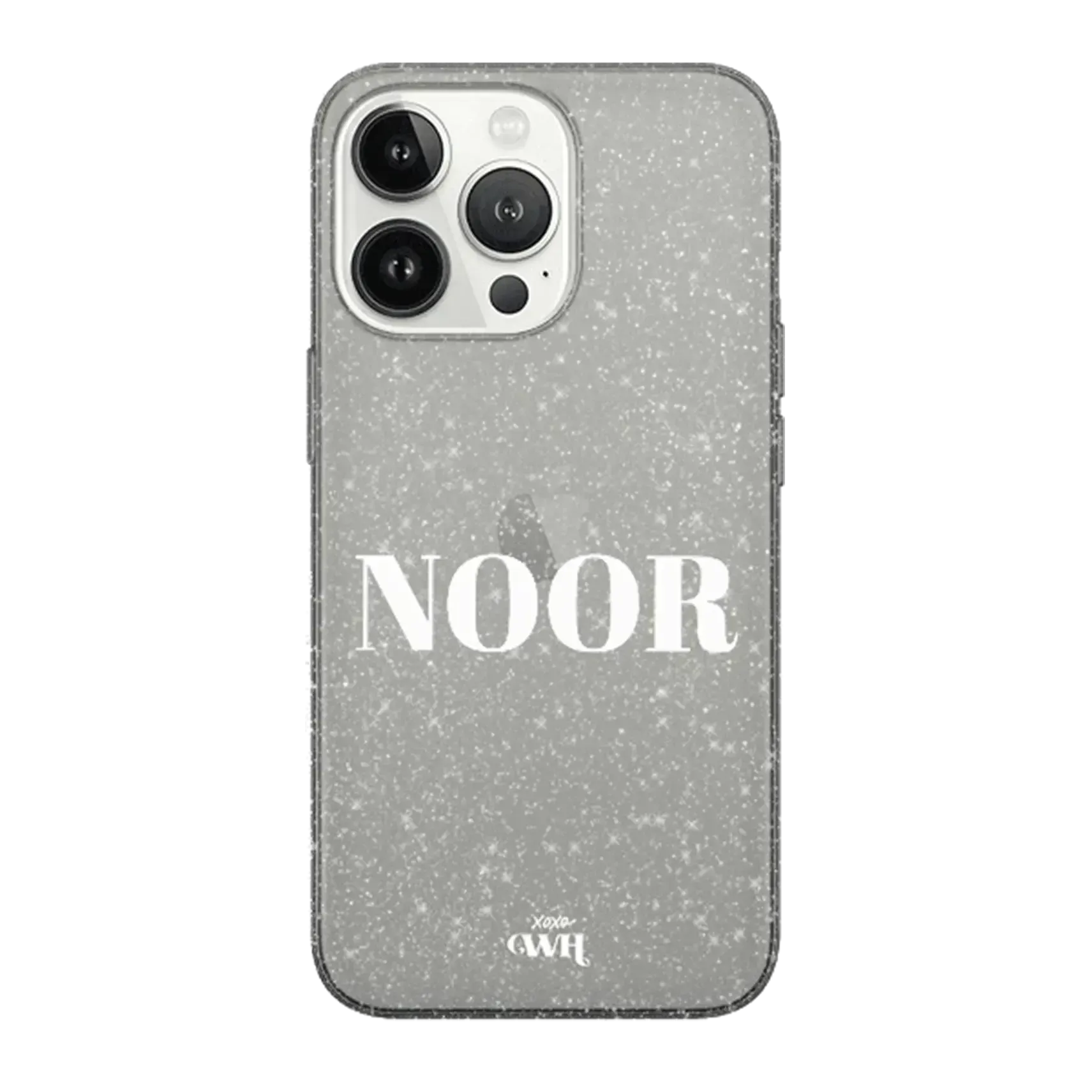 xoxo Wildhearts - Sparkle Away Black personalized - iPhone 7/8/SE