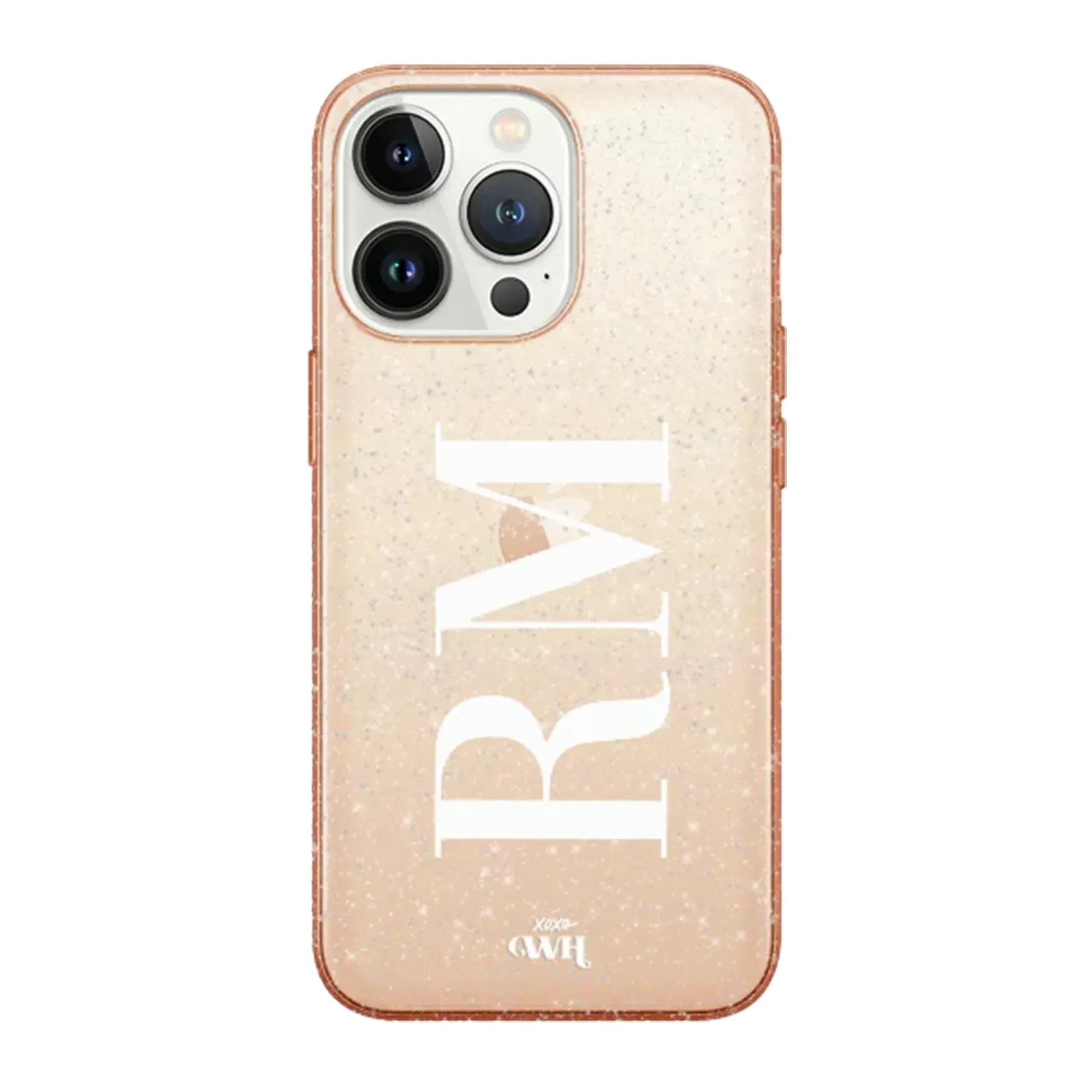 xoxo Wildhearts - Sparkle Away Gold personalized - iPhone 13 Mini
