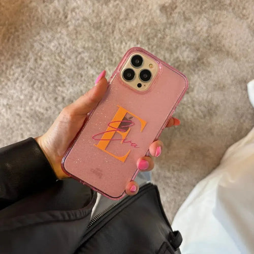 xoxo Wildhearts - Sparkle Away Pink Personalized - iPhone 7/8/SE