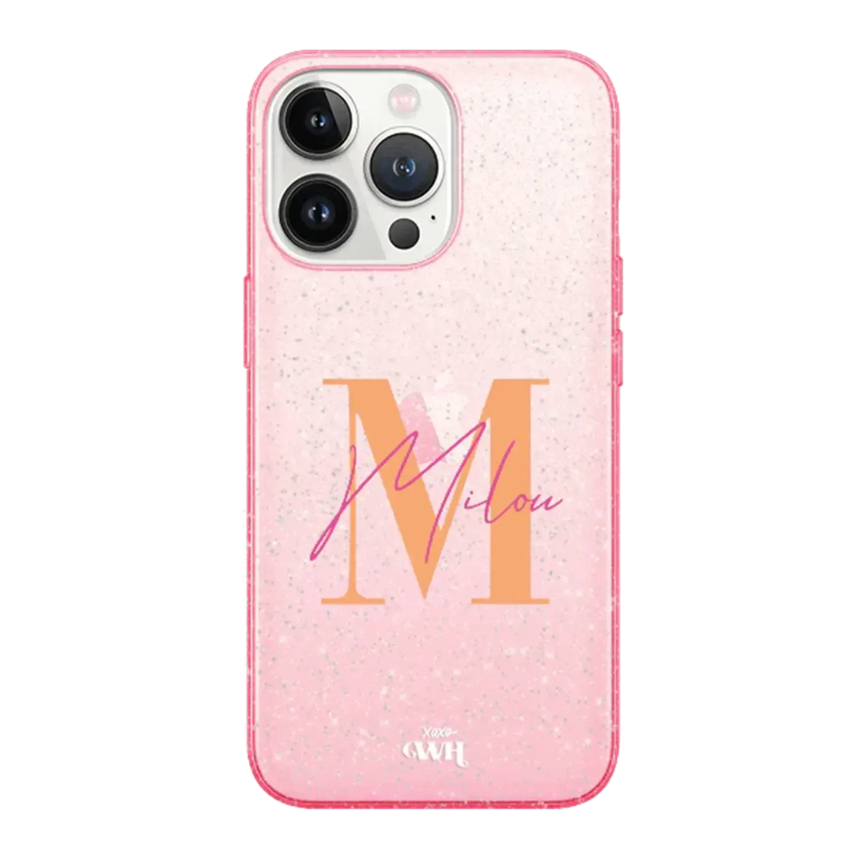 xoxo Wildhearts - Sparkle Away Pink Personalized - iPhone 7/8/SE