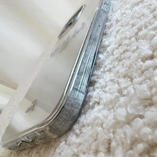 xoxo Wildhearts - Sparkle Away Transparent Personalized - iPhone 15