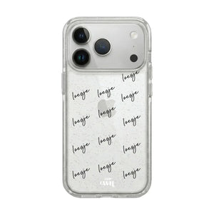 xoxo Wildhearts Sparkle Away Transparent Personalized - iPhone 17 Pro Max