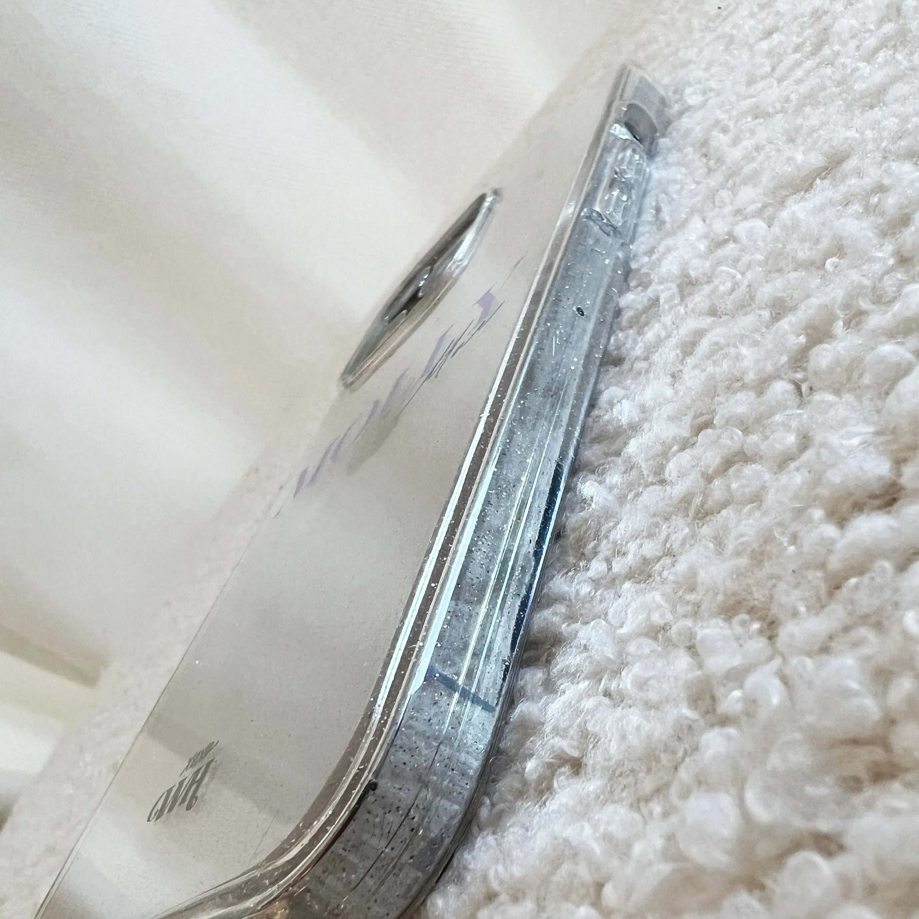 xoxo Wildhearts - Sparkle Away Transparent Personalized - iPhone X/Xs