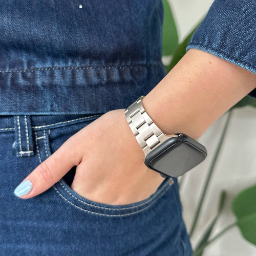 xoxo Wildhearts Apple Watch fijn stalen bandje (sterrenlicht) - 38/40/41/42mm