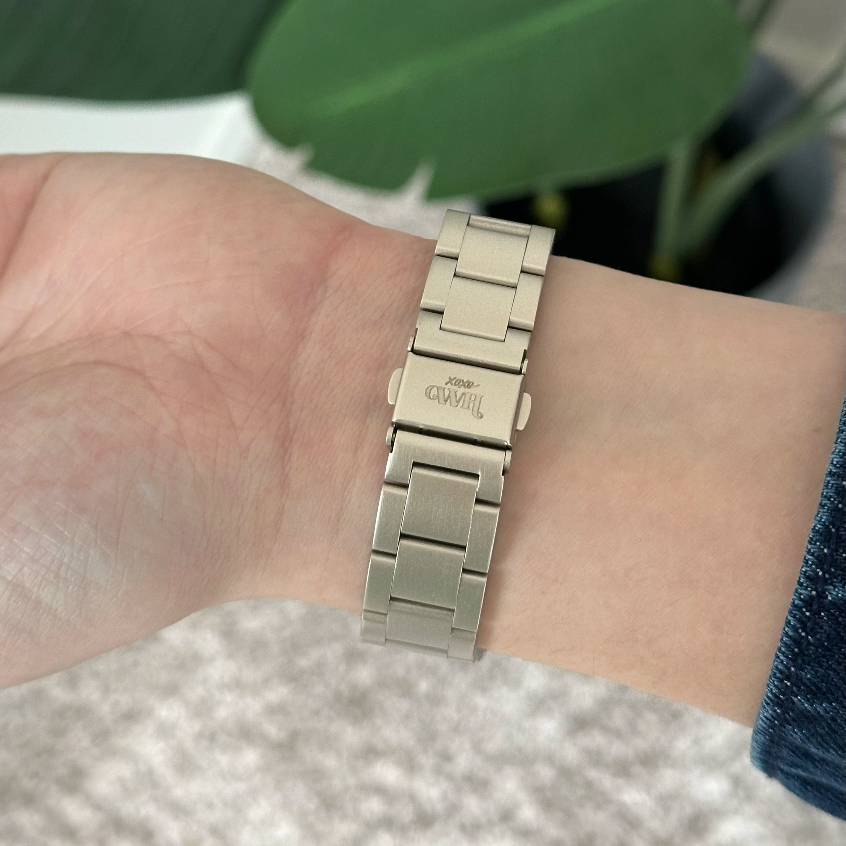 xoxo Wildhearts Apple Watch fijn stalen bandje (sterrenlicht) - 38/40/41/42mm