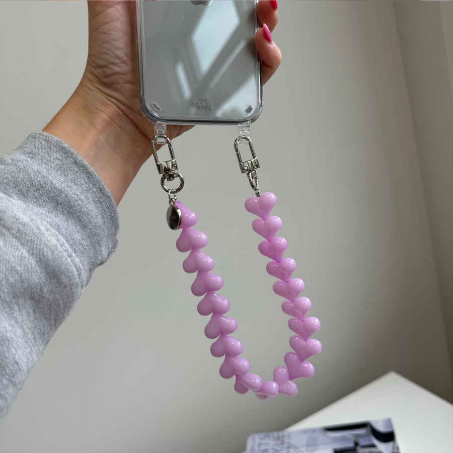 xoxo Wildhearts - Funky Hearts Charm Cord (pink)
