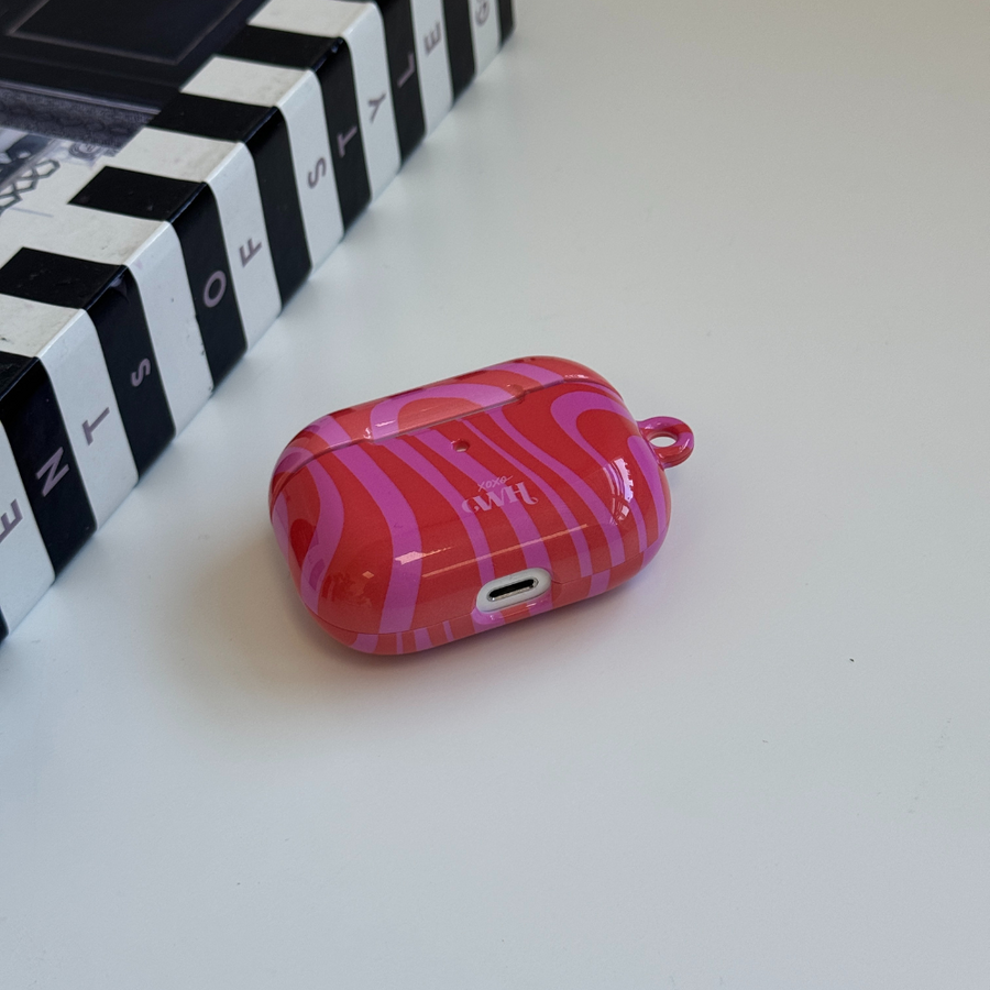 xoxo Wildhearts - AirPods Pro 2 case - Berry Much - Glossy