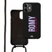 iPhone 12 - Black Customized Cord Case