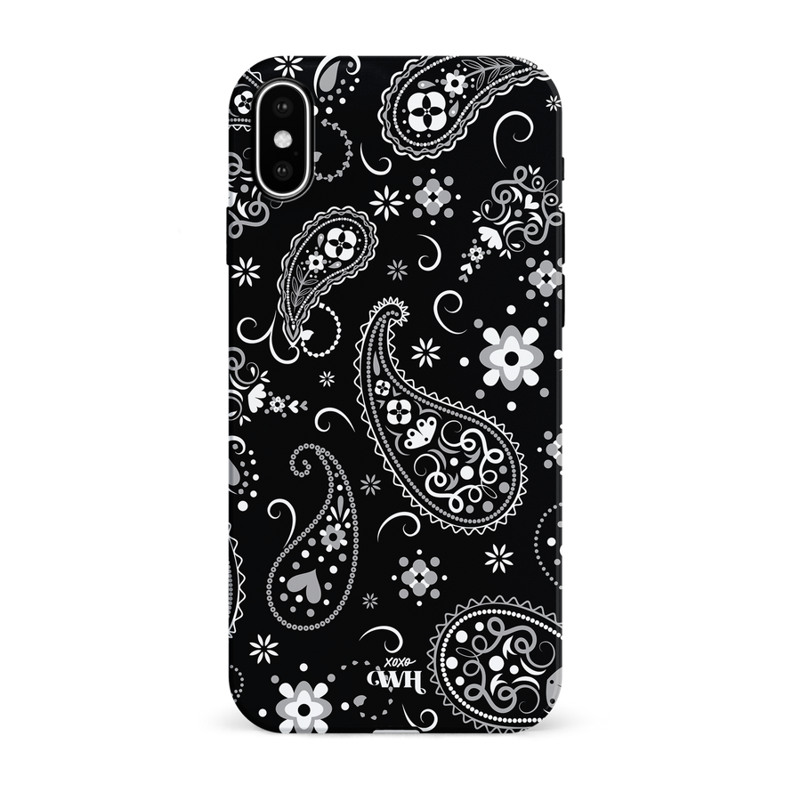 Paisley Dawn Black - iPhone X/XS