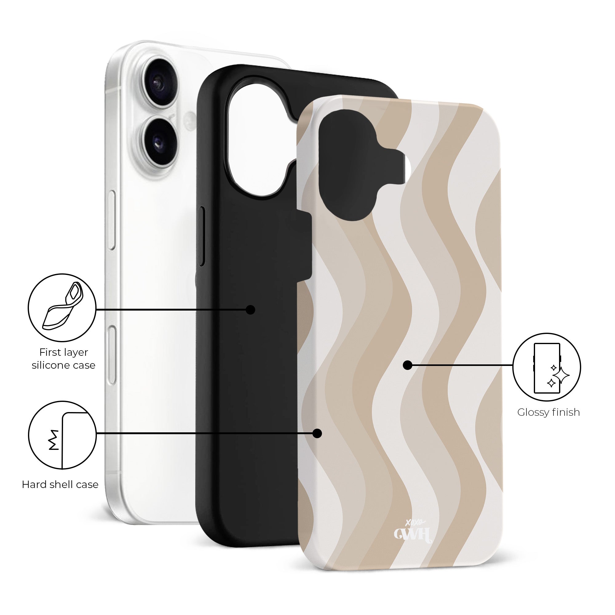 xoxo Wildhearts Minimal Nude - iPhone 17