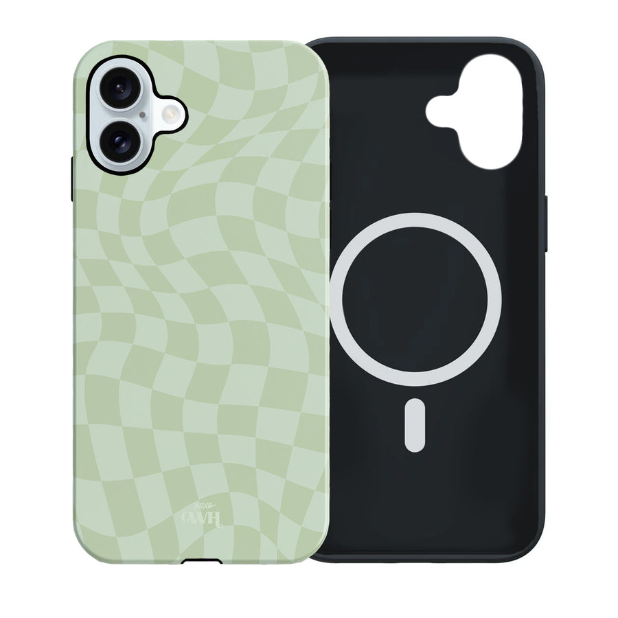 xoxo Wildhearts Pretty Pistache MagSafe - Double Layer - iPhone 16