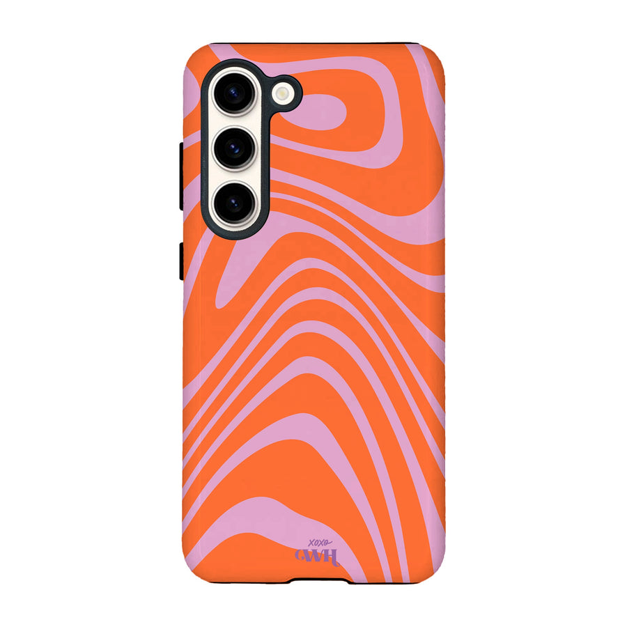 xoxo Wildhearts - Boogie Wonderland Orange - Samsung Galaxy S23