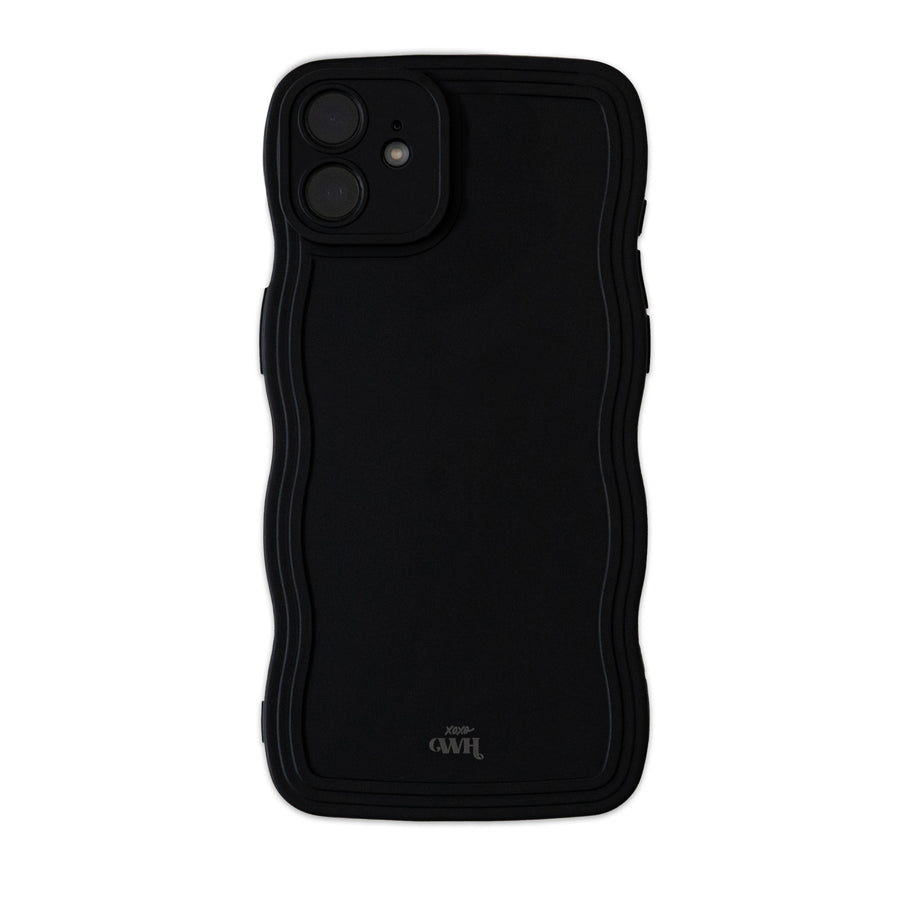 Wavy case Black - iPhone 12