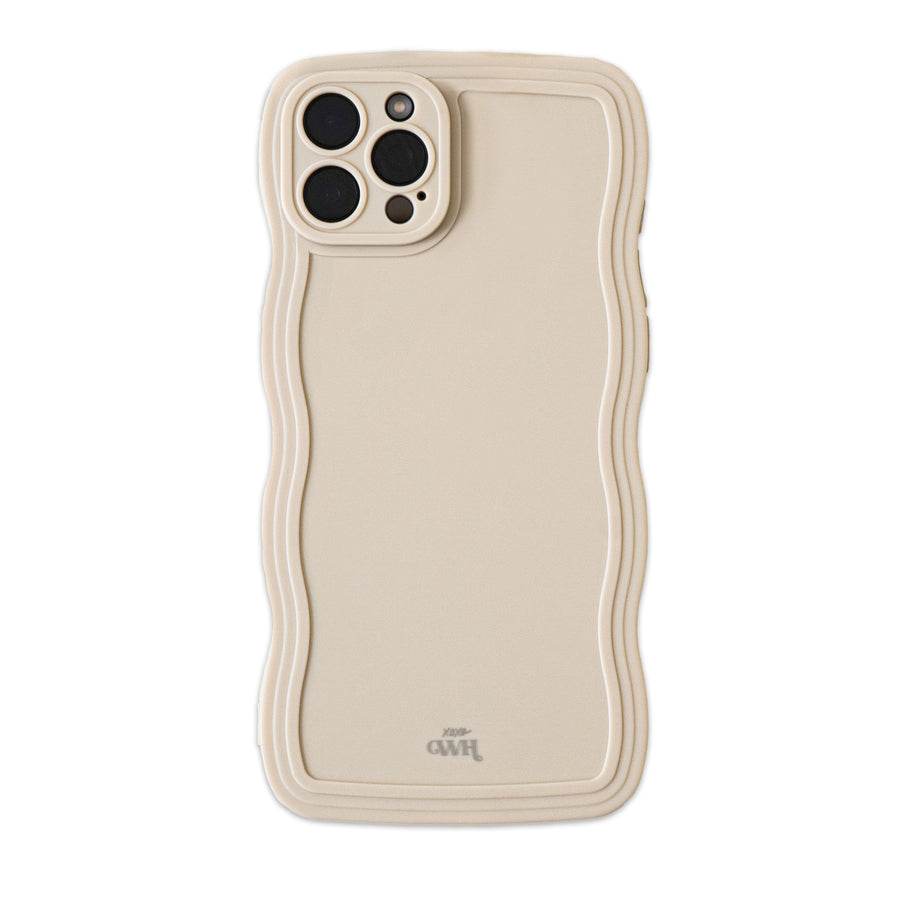 Wavy case Beige - iPhone 12 Pro