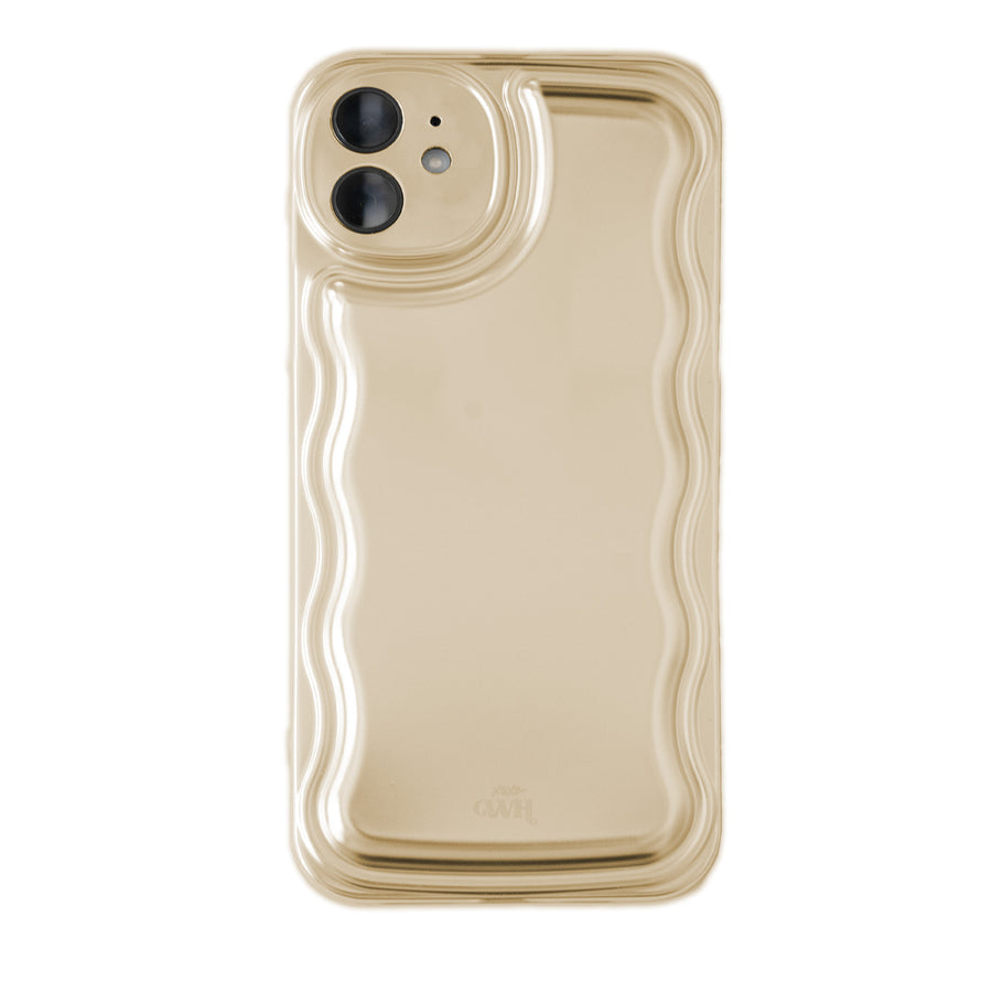 xoxo Wildhearts - Wavy case Gold - iPhone 11