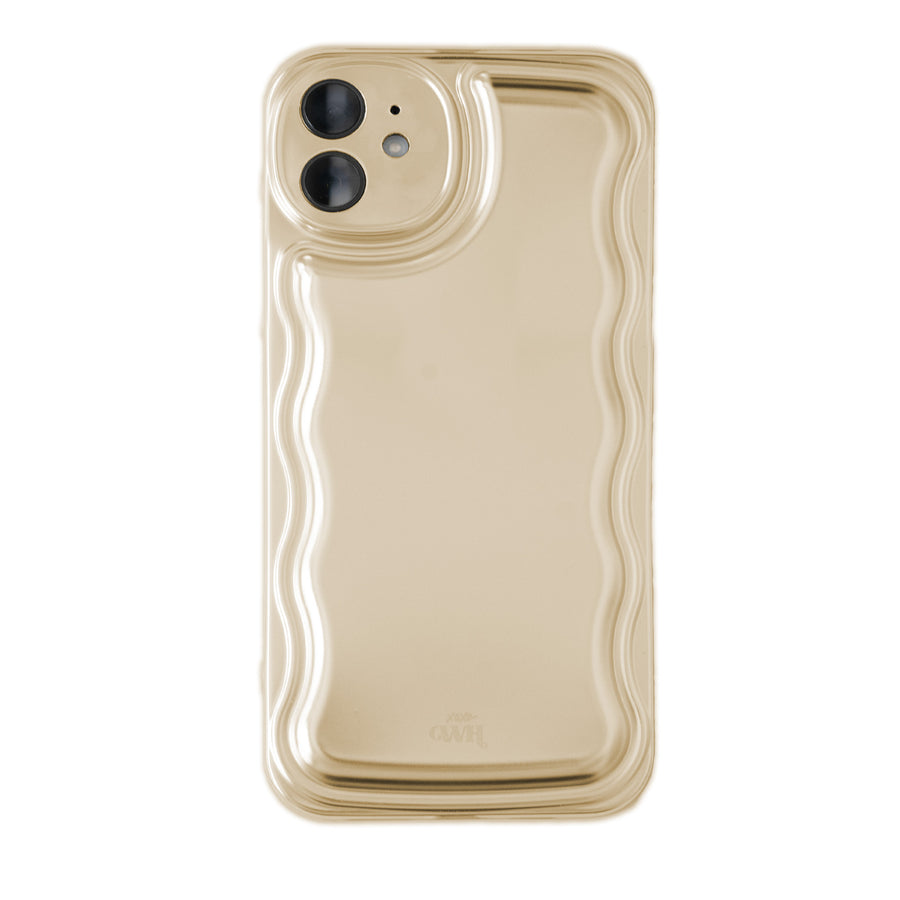 Wavy case Gold - iPhone 12