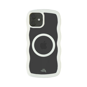 xoxo Wildhearts - Wavy Case MagSafe Creme - iPhone 12