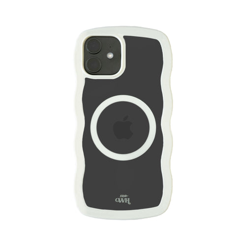 xoxo Wildhearts - Wavy Case MagSafe Creme - iPhone 12