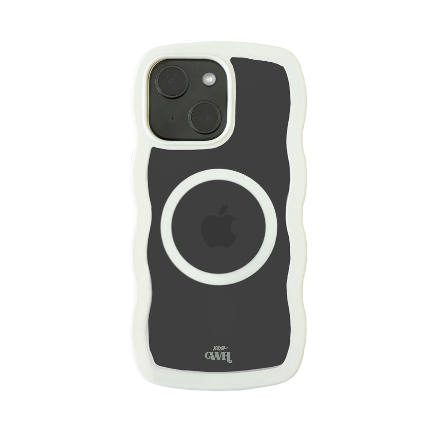 xoxo Wildhearts - Wavy Case MagSafe Creme - iPhone 13