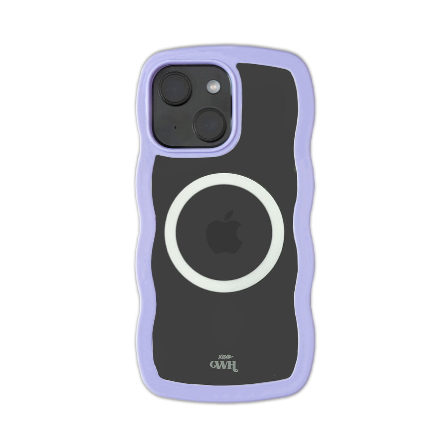xoxo Wildhearts - Wavy Case MagSafe Purple - iPhone 14